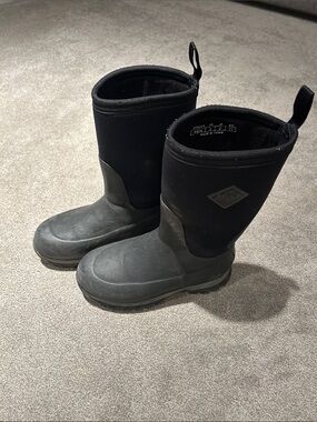 Muck Boot Kids Black Rain & Snow Boots